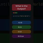 Can You Answer This Python Question In 5 Seconds Python Shortsvideo Shorts Short Shortvideo