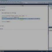 VB NET 2010 Tutorial 2 Input Output Assignment Statements