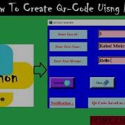 How To Create Qr Code Using Python 5 Qr Generator Python Mini Projects 18 For Code Coder