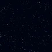 Digital Green Matrix Rain Falling Cyberpunk Binary Code Processing Sci Fi Scientific Technology Data