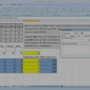 Excel Solver SUMPRODUCT для линейного программирования подробное описание настройки