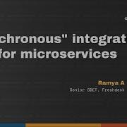 Asynchronous Integration Tests For Microservices