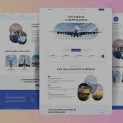 Responsive Flight Booking Website Using Pure HTML CSS With Free Source Code