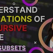 8 Find Subsets Can You Understand The Variation From Subsequences Code Understand Details