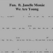 Fun We Are Young Guitar Chords
