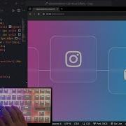 ASMR Coding CSS Glassmorphism Icon Hover Effects No Talking