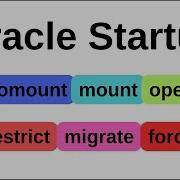 Startup Modes Mount NoMount Open Oracle Database DBA Tutorial