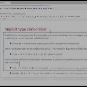 0126b Implicit Type Conversion