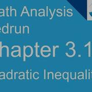 Chapter 3 1 5 Quadratic Inequalities CodingBytes IB Math Analysis Speedrun