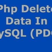 Php How To Delete Data In MySQL Database Using Php PDO With Source Code