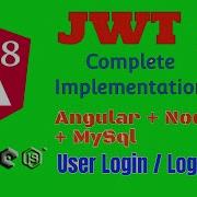 NodeJS Part JWT Angular Authentication Authorization Part 2