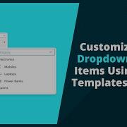 Customize React Dropdown Tree Items Using Templates