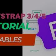Tables Bootstrap Tutorial Bootstrap 3 4 And Bootstrap 5