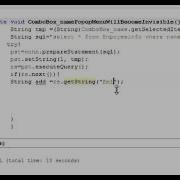 Java Prog 10 Display Jtextfield When Select Item In Jcombobox In Netbeans Java And Sqlite Mysql