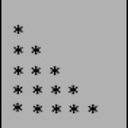 Star Triangle Pattern Program In Java
