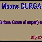 Java Constructors Various Cases Of Super And This By Durga Sir