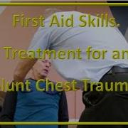 First Aid Treatment For Blunt Trauma To The Chest
