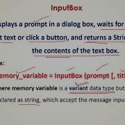 Msgbox And Inputbox In VB 6