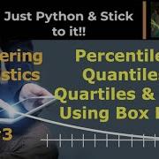 3 Percentiles In Statistics Quantiles Quartiles IQR Learn Python Online With Pankaj Soni