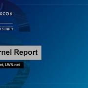 The Kernel Report Jonathan Corbet LWN Net