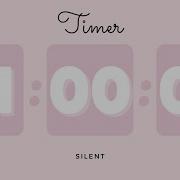 1 Hour Silent Timer With Cute Ending Alarm Pastel Pink Timer