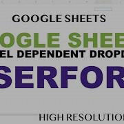 Google Sheets Userform Cascading Dropdown 3 Levels