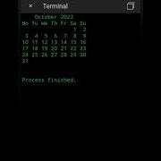 Python Program To Display Calendar