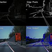 Lane Detection With Hough Transform And Sobel Edge Detection