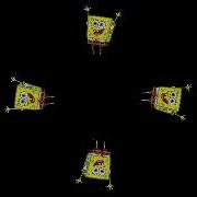Spongebob Dance 3D Holograma