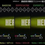 DDR GRADIUS REMIX BA Ver SINGLE DanceDanceRevolution A3