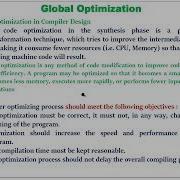 Global Optimization With Example Control Flow Analysis Data Flow Analysis With Example 720p