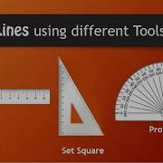 Drawing Parallel Perpendicular Lines Using Different Tools