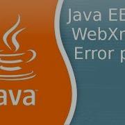 Java EE 31 WebXml 4 Error Page