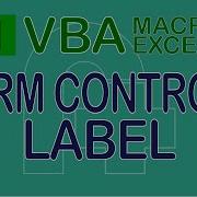 VBA Macro Excel Form Controls Label