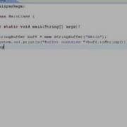 How To Use The Java StringBuffer Class