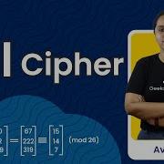 Hill Cipher Cryptography GeeksforGeeks School