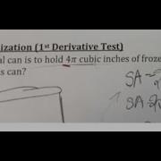 Optimization Of A Cylindrical Can