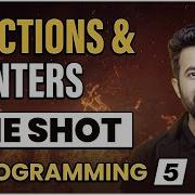 Functions Pointers In One Shot C Programming Lecture 5 Complete C Course