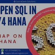 12 New Open SQL In SAP S4 Hana