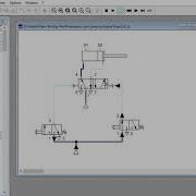 Pneumatics Circuit Double Acting Cylinder A A