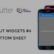 Flutter Tutorial Layout Widgets 4 Bottom Sheet Persistent