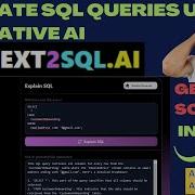 12 SQL Query Generate Using AI SQL Query Solution Using AI