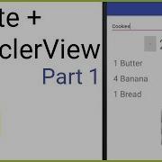 SQLite RecyclerView Part 1 CONTRACT AND SQLITE OPEN HELPER Android Studio Tutorial