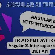 Как передать JWT токен в Angular 21 Interceptor для защиты API NET