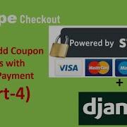 Ecommerce Payment Gateway With Stripe Coupon Codes Django