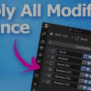 How To Apply All Modifiers In Blender At Once