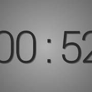 52 Seconds Countdown Timer Beep At The End Simple Timer Fifty Two Sec