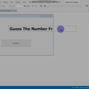 How To Make A Guess The Number Game In VB NET