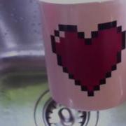 Dying Pixel Heart Changing Mug