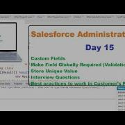 День 15 администратора Salesforce Объяснение пользовательских полей Стандартные и пользовател